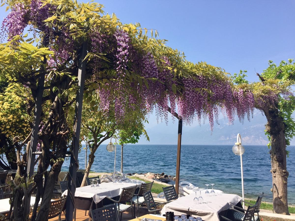 Piccolo Hotel Direkt Am See Brenzone sul Garda Exterior foto